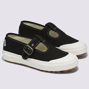 Vans Mary Jane Y2K Style 93 Casual Retro Chunky Lug Sole Black White Shoe 6